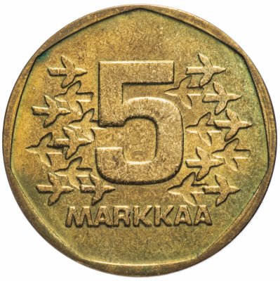 купить Финляндия 5 марок (markkaa) 1978