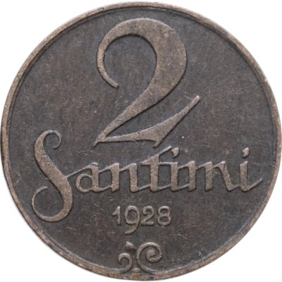 купить Латвия 2 сантима (santimi) 1928