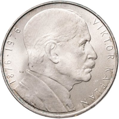 купить Чехословакия 100 крон (korun) 1976 100 лет со дня рождения Виктора Каплана