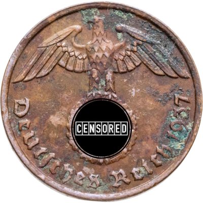 купить Германия (Третий рейх) 2 рейхспфеннига (reichspfennig) 1937 F