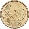 Купить Ватикан 10 евроцентов (euro cent) 2005 "Вакантный престол" в слабе Монетник. ру MS64