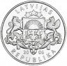 Купить Латвия 1 лат 2006 "Дубовый венок"