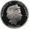 Купить Острова Кука 5 долларов 2011 Proof "Опасные змеи - королевская кобра" в футляре, с сертификатом