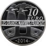 Купить Франция 10 euro (евро) 2014 «Великие корабли Франции - Лайнер "Нормандия"»