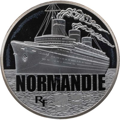 купить Франция 10 euro (евро) 2014 «Великие корабли Франции - Лайнер "Нормандия"»