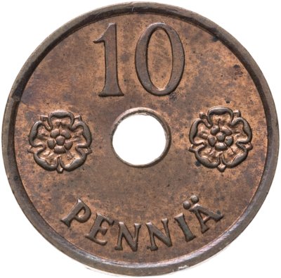 купить Финляндия 10 пенни (pennia) 1942