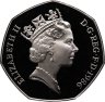 Купить Великобритания 50 пенсов (pence) 1986