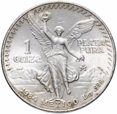 купить Мексика либертад 1 унция (1 onza, libertad) 1984