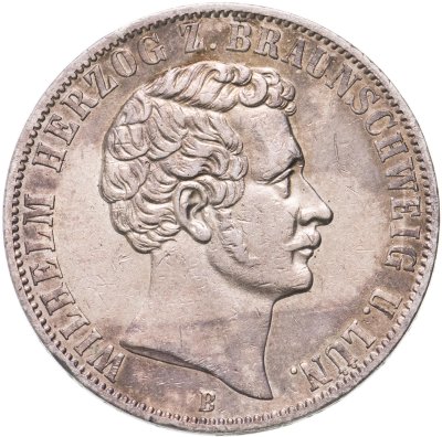 купить Брауншвейг 1 союзный талер 1866