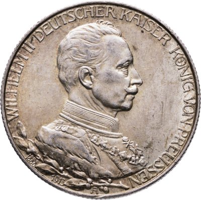 купить Германская империя, Пруссия 2 марки (mark) 1913 "25 лет правлению Вильгельма II"