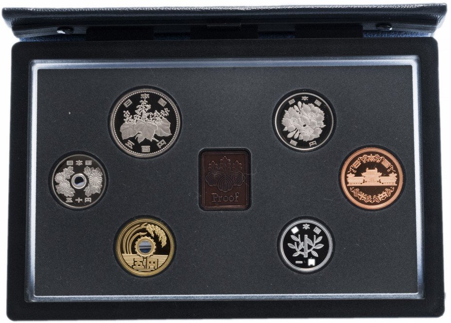купить Япония набор монет 1996 Proof (6 монет)