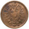 Купить Германия 2 пфеннига (pfennig) 1875 D