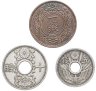 Купить Япония набор монет 1936 (3 шт.)