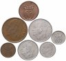 Купить Норвегия набор монет 1958-1973 (7 штук) Животные