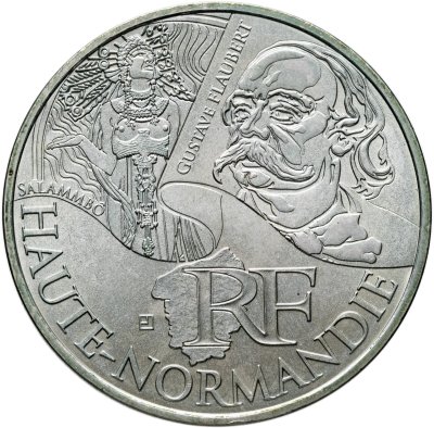 купить Франция 10 евро 2012 "Регионы Франции - Верхняя Нормандия"