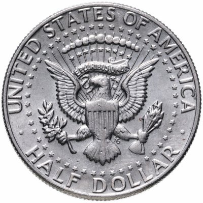 купить США 50 центов (1/2 доллара, half dollar) 1982 P Kennedy Half Dollar (Кеннеди) знак монетного двора "P" - Филадельфия