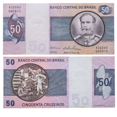 купить Бразилия 50 крузейро 1970 - 1980 год (Pick 194b)