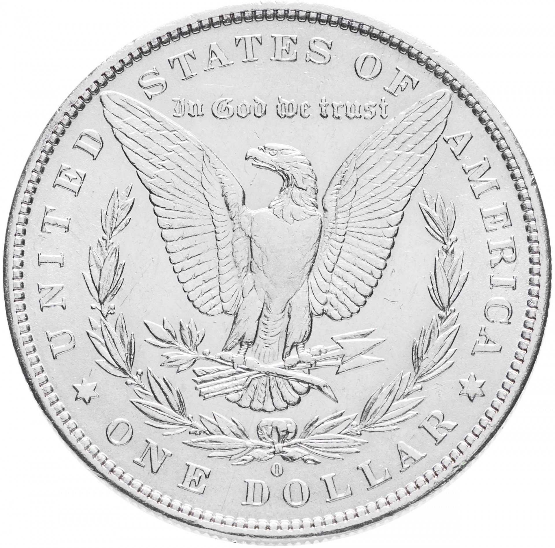 Монета США 1 доллар 1883 (Моргановский доллар) стоимостью 5900 руб.
