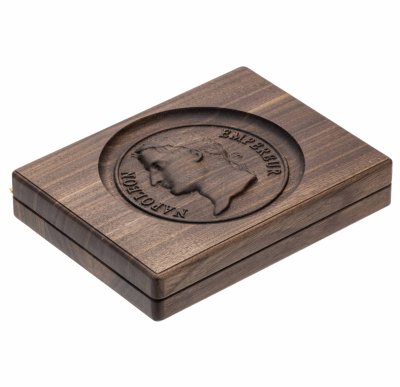 купить Кейс для набора монет Император Наполеон (с вкладышем для монет)