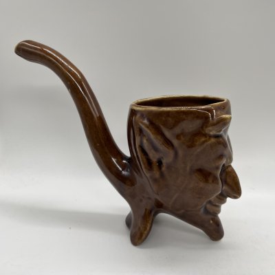 купить Кружка-поильник "Мефистофель", керамика, полива, СССР, 1970-1990 гг.