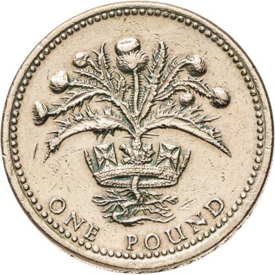 купить Великобритания 1 фунт (pound) 1984