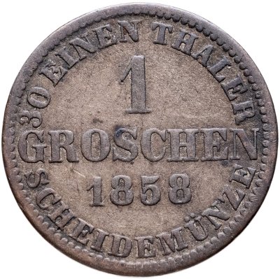 купить Ганновер 1 грош 1858