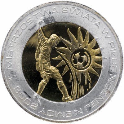 Купить Польша 10 злотых 2006 "XVIII чемпионат мира по футболу 2006 года в Германии"