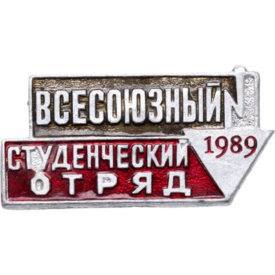 купить СССР Значок "Всесоюзный студенческий отряд" 1989