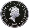 Купить Ниуэ 2 доллара 2009 "Двенадцать дней Рождества - Золотые кольца, 5"