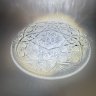 Купить Сервировочное блюдо/поднос с резным декором, хрусталь, пресс, гравировка, Россия, 1990-2000 гг.