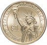 Купить США 1 доллар 2009 P "10-й президент США - Джон Тайлер"