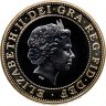 Купить Великобритания 2 фунта (pounds) 2002