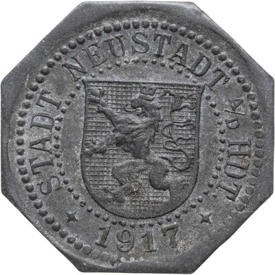 купить Германия "Нойштадт-ан-дер-Хаардт" 20 пфеннигов 1917 нотгельд