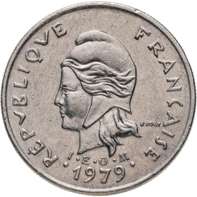 купить Новые Гебриды 10 франков (francs) 1979