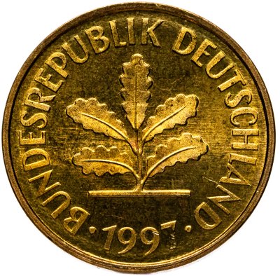 купить Германия 5 пфеннигов (pfennig) 1997 G
