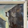 Купить Картина "Под дождем" (условное название), холст, масло, дерево, холст, масло, дерево, Россия, 1970-2000 гг.
