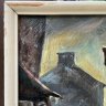 Купить Картина "Под дождем" (условное название), холст, масло, дерево, холст, масло, дерево, Россия, 1970-2000 гг.