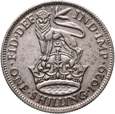 купить Великобритания 1 шиллинг (shilling) 1929
