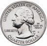 Купить США 1/4 доллара (25 центов, квотер) 2019 S — "Дикая местность - Река Фрэнк Черч" (50-й парк)