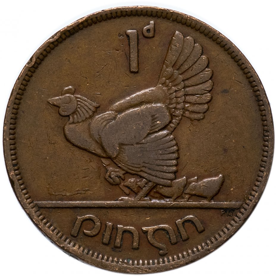 купить Ирландия 1 пенни (penny) 1940-1968