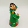 Купить Кукла-болванчик  "Плясунья" (танцующая), пластик, колкий, роспись, СССР, 1950-1960 гг.
