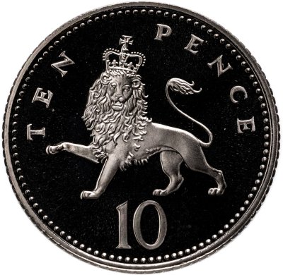 купить Великобритания 10 пенсов (pence) 1995