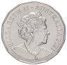 Купить Австралия 50 центов 2021 "Год быка"