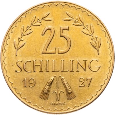 купить Австрия 25 шиллингов (shillings) 1927