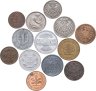 Купить Германия набор из 13 монет 1, 2, 5, 10, 50 пфеннигов (pfennig) 1874-1992
