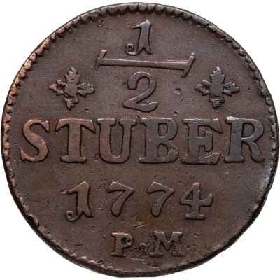 купить Германия, герцогство Юлих-Берг 1/2 стювера (stuber, стубера) 1774