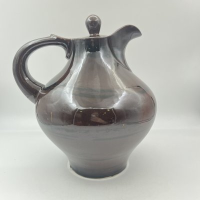 купить Кувшин коричневого цвета (большой), керамика, глазурь, СССР, 1970-1990 гг.