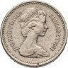 Купить Великобритания  1 фунт (pound) 1984 Репейник в короне