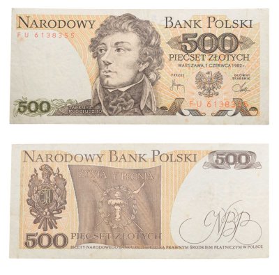 купить Польша 500 злотых 1982