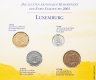 Купить Люксембург набор монет 1983-1990 года в CD-коробке